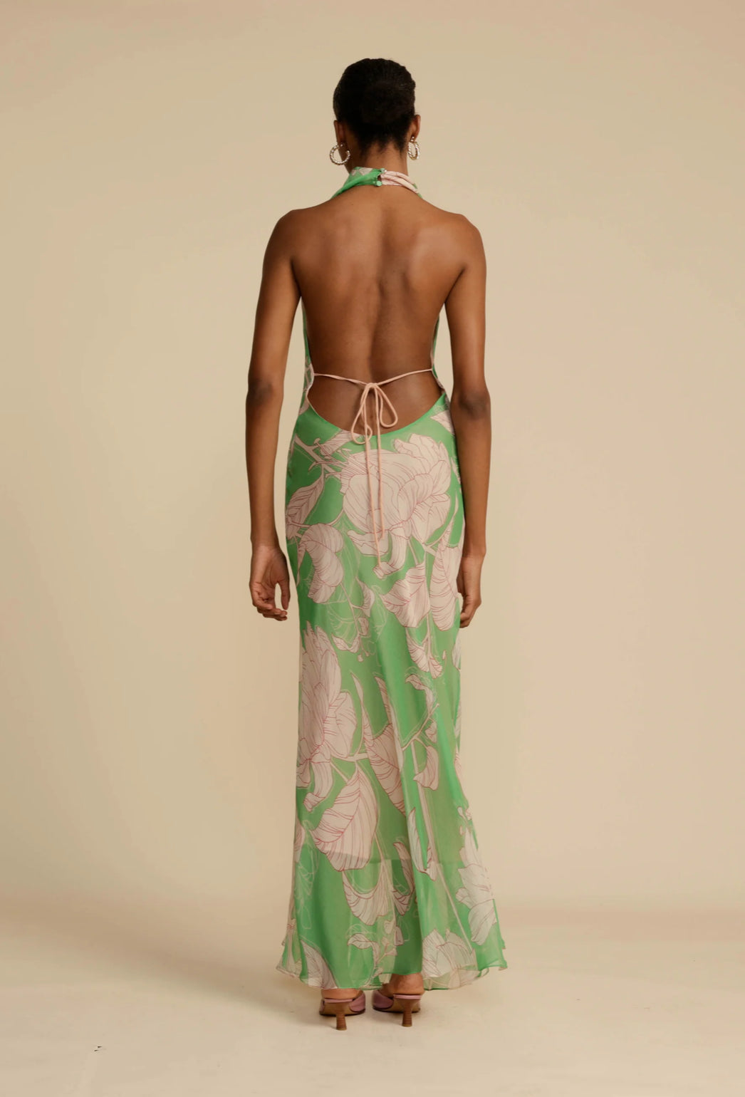 slim fit dress slacks Arcina Ori - Odessa Dress L | Luxury Designer Formal Gown | Elegant Green Floor-Length Dress