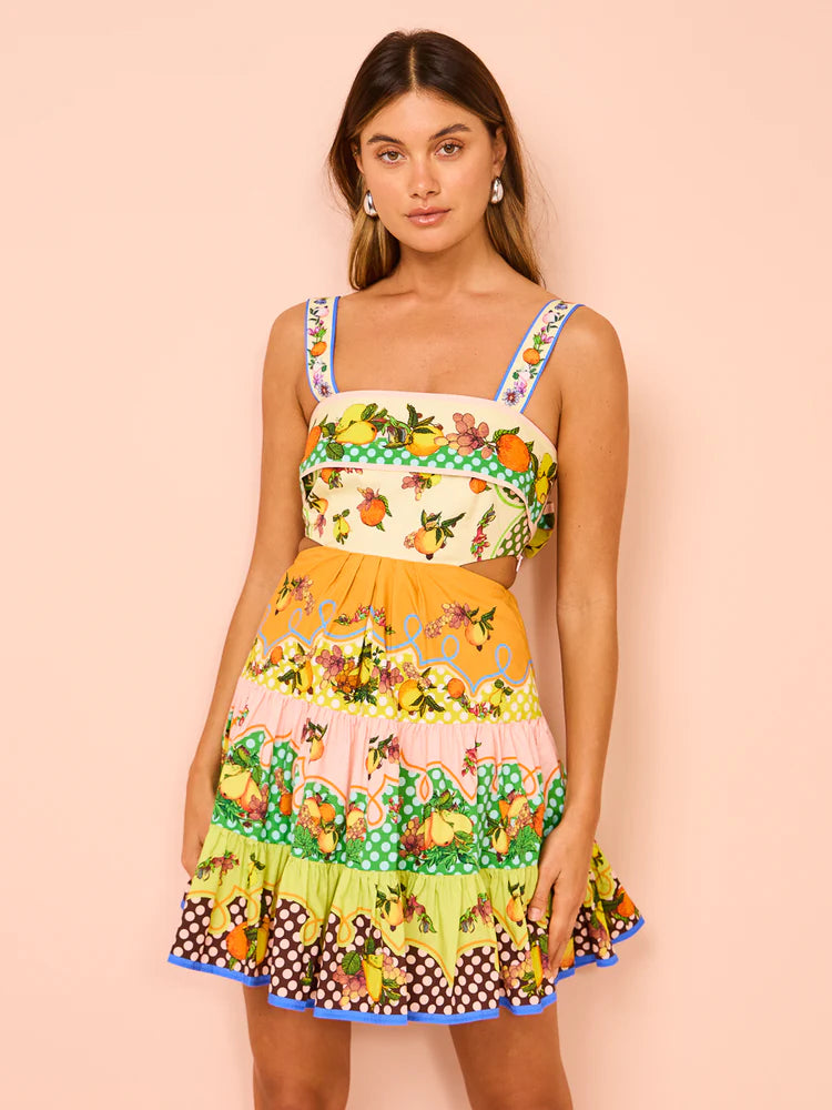 Alemais Lemonis Cut Out Mini Dress – Boutique Hire