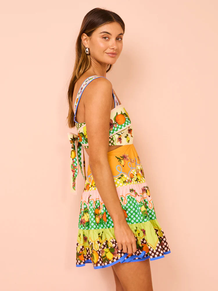 Alemais Lemonis Cut Out Mini Dress – Boutique Hire