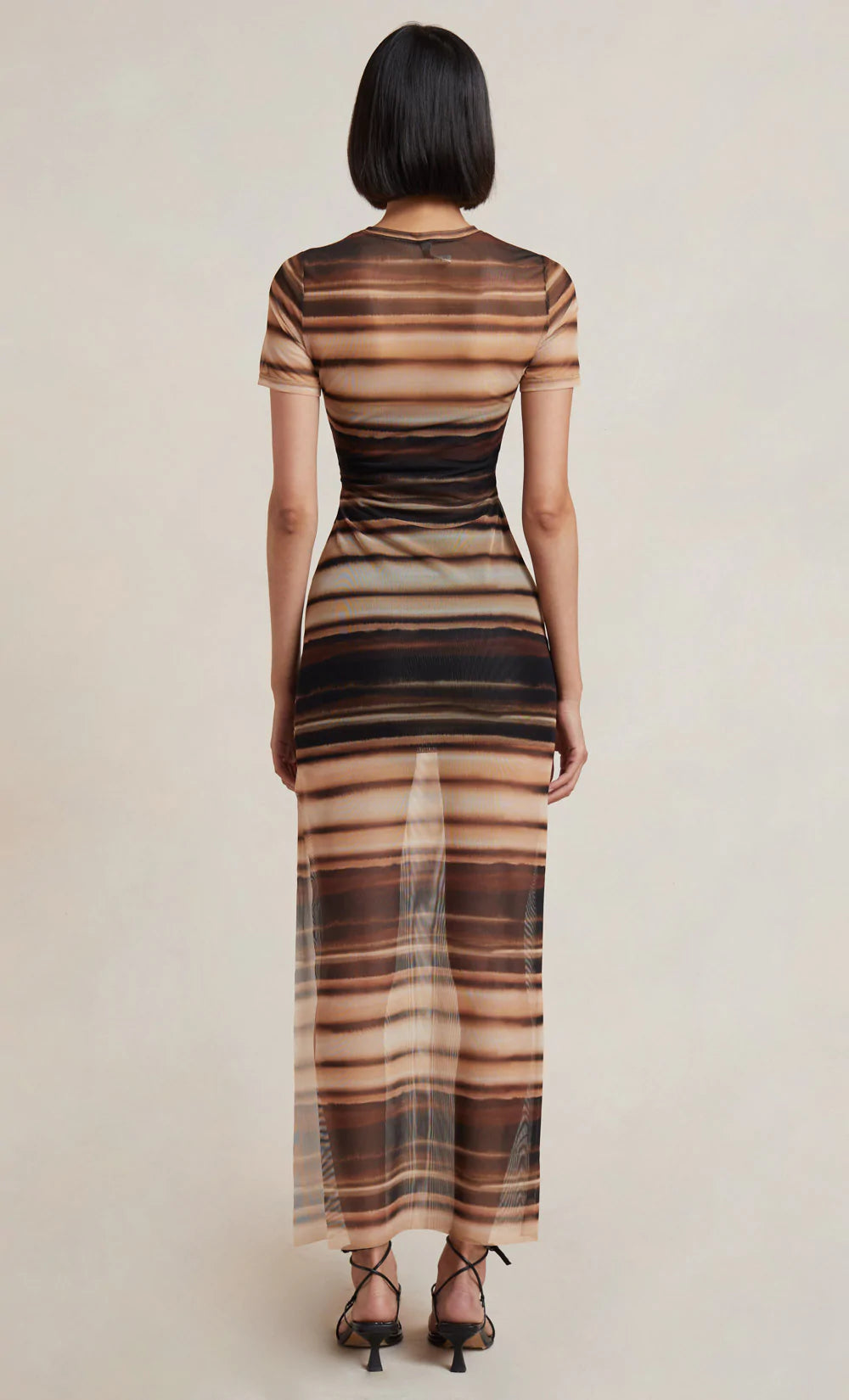 Bec + Bridge Watercolour Short Sleeve Maxi Boutique Hire Bec + Bridge Watercolour Short Sleeve Maxi Boutique Hire