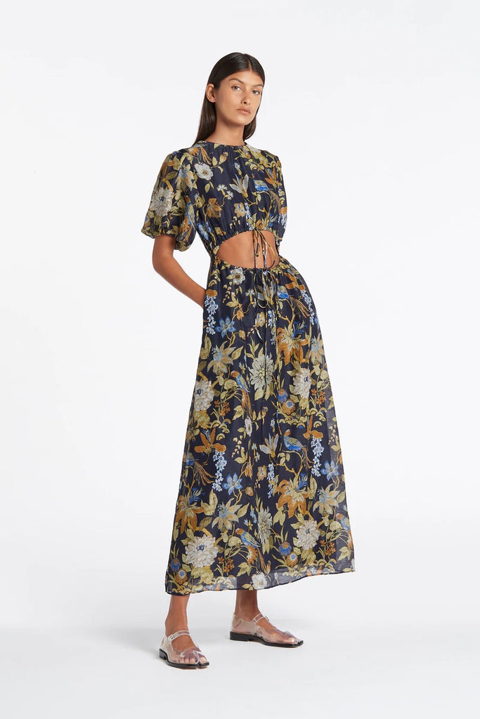 SIR the Label Lilian Puff Sleeve Maxi – Boutique Hire